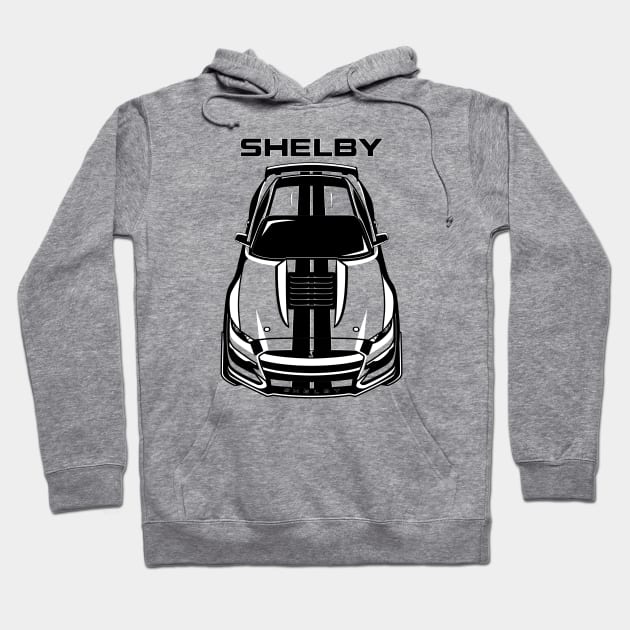 Ford Mustang Shelby GT500 - 2020 - Black Stripes Hoodie by V8social